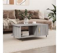 Vidaxl Table Basse Sonoma Gris 90x50x40 Cm Bois D'ingénierie Gris