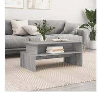 vidaXL Table basse sonoma gris 90x55x42,5 cm bois d'ingénierie 834284