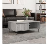 vidaXL Table basse sonoma gris 90x60x35 cm bois d'ingénierie 827066
