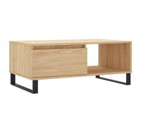 vidaXL Table basse Chêne sonoma 90x50x36,5 cm Bois d'ingénierie 830575