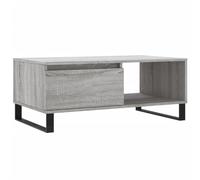 Vidaxl Table Basse Sonoma Gris 90x50x36,5 Cm Bois D'ingénierie Gris