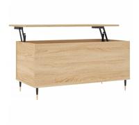 Vidaxl Table Basse Chêne Sonoma 90x44,5x45 Cm Bois D'ingénierie Multicolore