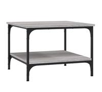 vidaXL Table basse Sonoma gris – Bois d'ingénierie 55×55×40 cm