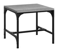 vidaXL Table Basse, Table d'Appoint avec Pieds Réglables, Bout de Canapé, Meuble de Salon Salle de Séjour, Industriel, Sonoma Gris Bois d'Ingénierie