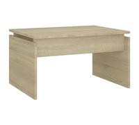 vidaXL Table Basse, Table d'Appoint, Bout de Canapé, Meuble de Rangement Salle de Séjour, Scandinave, Chêne Sonoma Bois d'Ingénierie