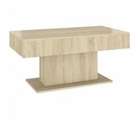 vidaXL Table Basse, Table d'Appoint, Bout de Canapé, Meuble de Rangement Salle de Séjour, Scandinave, Chêne Sonoma Bois d'Ingénierie