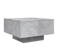 vidaXL Table basse moderne en bois d'ingénierie gris béton
