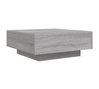 Vidaxl Table Basse Sonoma Gris 80x80x31 Cm Bois D'ingénierie Marron
