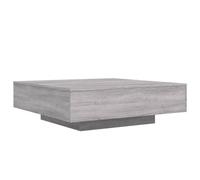 vidaXL Table basse sonoma gris 100x100x31 cm bois d'ingénierie 836600
