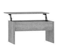 vidaXL Table Basse Table d'Appoint Bout de Canapé Meuble de Salon Salle de Séjour Intérieur Sonoma Gris 80x50,5x41,5 cm Bois d'Ingénierie
