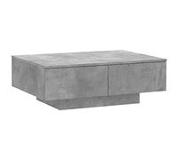 vidaXL Table Basse, Table d'Appoint, Bout de Canapé, Meuble de Salon Salle de Séjour Maison Intérieur, Moderne, Gris Béton Bois d’Ingénierie