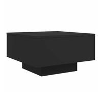 vidaXL Table basse noir 55x55x31 cm bois d'ingénierie 836568