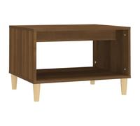 vidaXL Table Basse Table d'Appoint Meuble de Salon Bout de Canapé Salle de Séjour Intérieur Chêne Marron 60x50x40 cm Bois d'Ingénierie