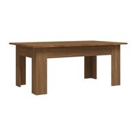 815428 vidaXL Table basse Chêne marron 100x60x42 cm Bois d'ingénierie