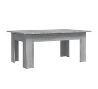 vidaXL Table Basse Table d'Appoint Rangement Table Centrale Bout de Canapé Salon Salle de Séjour Intérieur Sonoma Gris 100x60x42 cm Bois d'Ingénierie