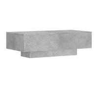 vidaXL Table basse gris béton 100x49,5x31 cm bois d'ingénierie 833891