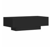 vidaXL Table basse noir 100x49,5x31 cm bois d'ingénierie 833890