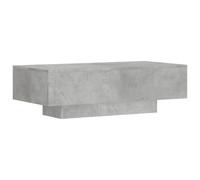 vidaXL Table basse gris béton 100x49,5x31 cm bois d'ingénierie 833891