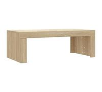 vidaXL Table basse chêne sonoma 102x50x36 cm bois d'ingénierie 823369