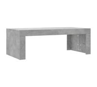 vidaXL Table basse 823370 gris béton 102x50x36 cm bois d'ingénierie