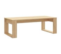 vidaXL Table basse chêne sonoma 102x50x35 cm bois d'ingénierie 823361