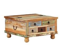 Table basse Bois de récupération 70 x 70 x 38 cm