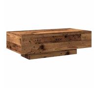 vidaXL Table basse Vieux bois 856404 – bois d'ingénierie 100x49,5x31 cm