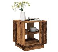 Vidaxl Table Basse Vieux Bois 40x40x43 Cm Bois D'ingénierie Marron