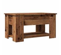 vidaXL Table Basse Vieux Bois 79x49x41 cm Bois d'ingénierie