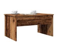 vidaXL Table basse Vieux Bois – 80×50,5×41,5 cm, bois d'ingénierie, dessus relevable