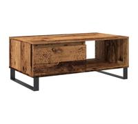 vidaXL Table Basse Vieux Bois 90x50x36,5 cm Bois d'ingénierie