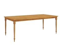 Vidaxl Table Batavia 200x100x75 Cm Bois De Teck Solide