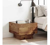 vidaXL Table carrée rustique pour le salon - une petite table d'appoint parfaite pour décorer ton intérieur 3394554