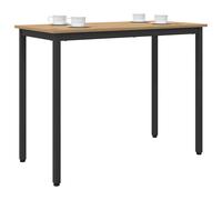 vidaXL table Chêne artisanal 100 x 50 x 76,5 cm