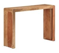vidaXL Table console 110x30x76 cm bois massif d'acacia 351650