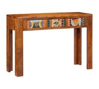 vidaXL Table Console 110x35x75 cm Bois Massif d'acacia