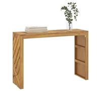 vidaXL Table console 110x35x75 cm bois massif d'acacia Marron