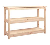 vidaXL Table Console Table de Couloir Table d'Entrée Table d'Appoint Salon Salle de Séjour Maison Intérieur 110x40x74 cm Bois Massif de Pin