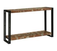 Vidaxl Table Console 120 X 33 X 75 Cm Bois De Récupération Massif