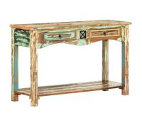 vidaXL Table console 120x40x75 cm Bois solide de récupération