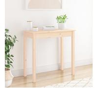 vidaXL Table console 80x40x75 cm Bois massif de pin 814244