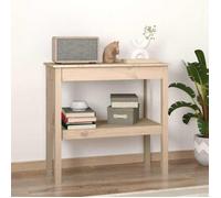 vidaXL Table console 80x40x75 cm Bois massif de pin 814304