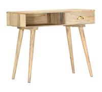 vidaXL Table console 90x45x75 cm bois de manguier massif 286180