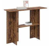 vidaXL Table Console Bois Ancien 100 x 30 x 75 cm Bois d'ingénierie, Table d'entrée, Console Moderne, Meuble de Couloir, Gain de Place, Bois Technique, déco pour la Maison