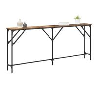 vidaXL Table console Bois Ancien 180 x 23 x 75 cm, Table d'appoint, console rectangulaire, meuble résistant, design moderne, style industriel, très polyvalent