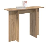 vidaXL Table Console Chêne Artisanal 100 x 30 x 75 cm, Table Console Moderne pour Salon, étroite entrée, déco Chic, Pratique pour Exposer chez Vous