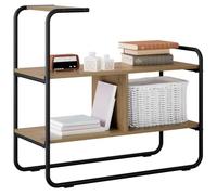 vidaXL Table Console Chêne Artisanal 80 x 35 x 75 cm Bois d'ingénierie, Table Console Moderne, Meuble d'entrée Fonctionnel, Accent décoratif étroit, Usage Polyvalent dans Le Salon