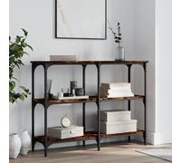 Vidaxl Table Console chêne Fumé 100x29x75 Cm Bois D'ingénierie Marron