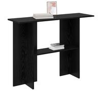 vidaXL Table Console Chêne Noir 100 x 30 x 75 cm Bois d'ingénierie, Table d'entrée, Console Moderne, Meuble de Couloir, Gain de Place, Bois Technique, déco pour la Maison