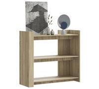 Vidaxl Table Console Chêne Sonoma 100x35x90 Cm Bois D'ingénierie Marron